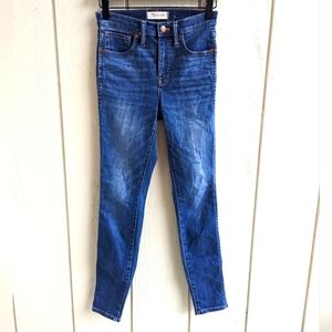 Madewell 10" High Rise Skinny Jeans 24